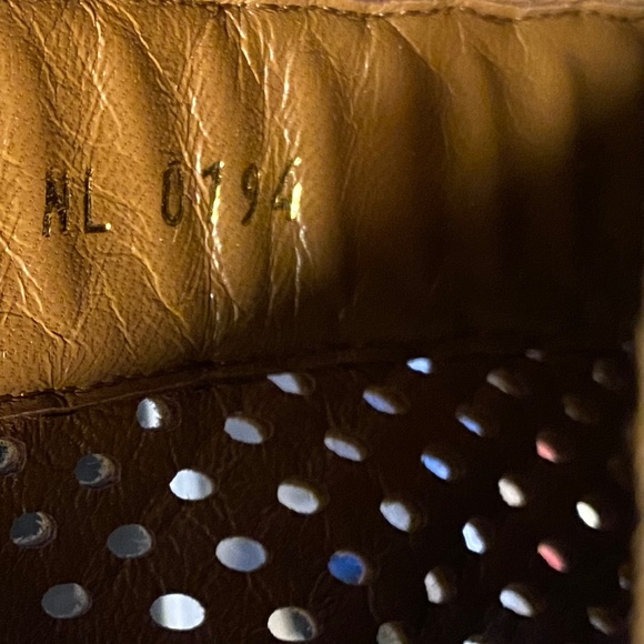 Louis Vuitton brown suede open toe perforated ankle stra boots heels booties 7.5 - Picture 8 of 10